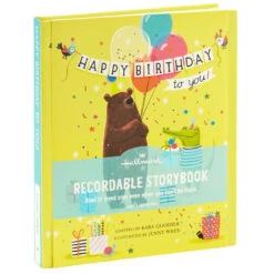 Hallmark Happy Birthday To You! Recordable Storybook With Music -Hallmark Gift Shop Happy Birthday to You Recordable Storybook With Music 1KOB1233 06