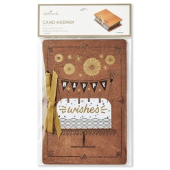 Hallmark Happy Wishes Birthday Card Keeper -Hallmark Gift Shop Happy Wishes Cake and Candles Birthday Card Keeper 1CKP1709 03