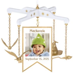 Hallmark Harry Potter™ Baby Mobile Personalized Ornament, Custom Photo And Text