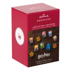 Hallmark Harry Potter™ 10-Light String Lights, 7' -Hallmark Gift Shop Harry Potter Books Keepsake String Lights 5QSB6512 08