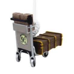 Harry Potter™ Luggage Trolley With Hedwig™ Hallmark Ornament -Hallmark Gift Shop Harry Potter Cart With Hedwig Christmas Ornament 3HCM3494 07