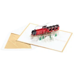 Hallmark Harry Potter™ Hogwarts™ Express 3D Pop-Up Christmas Card -Hallmark Gift Shop Harry Potter Hogwarts Express 3D PopUp Christmas Card 1499IXC3046 02