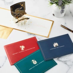 Hallmark Harry Potter™ House Crests 3D Pop-Up Cards, Pack Of 4 -Hallmark Gift Shop Harry Potter Hogwarts House PopUp Cards 2199LAD3048 06
