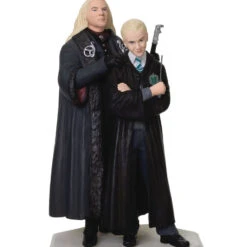 Hallmark Harry Potter And The Chamber Of Secrets™ Collection Lucius And Draco Malfoy™ Ornament With Light And Sound -Hallmark Gift Shop Harry Potter Lucius and Draco Keepsake Ornament 3999QXI8202 06