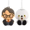 Better Together Harry Potter™ And Hedwig™ Magnetic Hallmark Ornaments, Set Of 2 -Hallmark Gift Shop Harry Potter and Hedwig Christmas Ornaments 3HCM3062 01