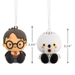 Better Together Harry Potter™ And Hedwig™ Magnetic Hallmark Ornaments, Set Of 2 -Hallmark Gift Shop Harry Potter and Hedwig Christmas Ornaments 3HCM3062 04