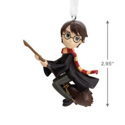 Harry Potter™ On Broom Stylized Hallmark Ornament -Hallmark Gift Shop Harry Potter on Broom Christmas Ornament 3HCM4469 04
