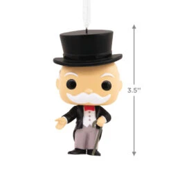 Hasbro® Mr. Monopoly Funko POP!® Hallmark Ornament -Hallmark Gift Shop Hasbro Mr. Monopoly Funko POP Christmas Ornament 3HCM2311 03