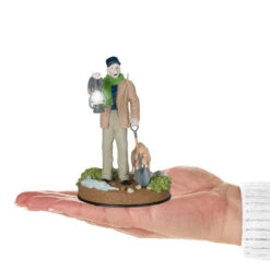 Hallmark Disney The Haunted Mansion Collection The Caretaker And His Dog Ornament With Light And Sound -Hallmark Gift Shop Haunted Mansion CaretakerDog Keepsake Ornament 3999QXD6814 05