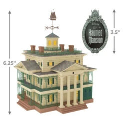 Hallmark Disney The Haunted Mansion Collection Disneyland Manor Tree Topper With Light And Sound -Hallmark Gift Shop Haunted Mansion Disneyland Manor Tree Topper 5QFM3965 04