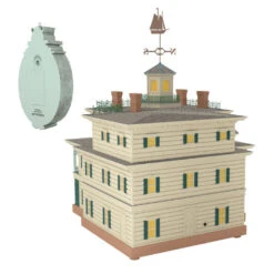 Hallmark Disney The Haunted Mansion Collection Disneyland Manor Tree Topper With Light And Sound -Hallmark Gift Shop Haunted Mansion Disneyland Manor Tree Topper 5QFM3965 07