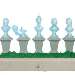 Hallmark Disney The Haunted Mansion Collection The Singing Busts Ornament With Light And Sound -Hallmark Gift Shop Haunted Mansion Singing Busts Keepsake Ornament 4499QXD6821 06