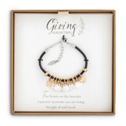 Heart Charms Giving Collection Bracelet -Hallmark Gift Shop Heart Charms Giving Collection Bracelet 1004130149 02