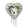 Hallmark Forever In Our Hearts Metal Photo Frame Pet Memorial Ornament -Hallmark Gift Shop HeartShaped Pet Picture Frame Keepsake Ornament 1999QHX3087 01