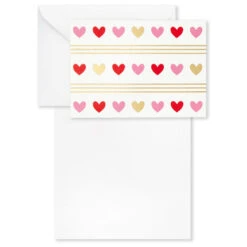 Hallmark Hearts Aplenty Assorted Blank Note Cards, Box Of 24 -Hallmark Gift Shop Hearts Aplenty Assorted Blank Note Cards 5STZ5126 04