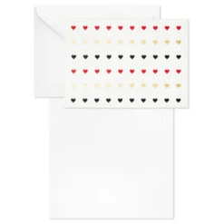 Hallmark Hearts Aplenty Assorted Blank Note Cards, Box Of 24 -Hallmark Gift Shop Hearts Aplenty Assorted Blank Note Cards 5STZ5126 07