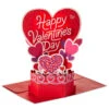 Hallmark Hearts Musical 3D Pop-Up Valentine's Day Card With Light -Hallmark Gift Shop Hearts Musical PopUp Valentines Day Card 999VAY4011 01