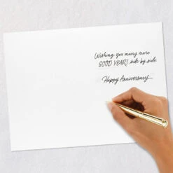 Hallmark Just By Being Together Anniversary Card For Couple -Hallmark Gift Shop Hearts and Handlettering Anniversary Card for Couple 859AVY3291 06