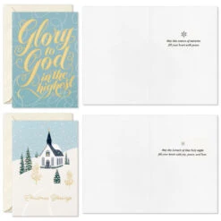 Hallmark Heavenly Blessings Boxed Christmas Cards Assortment, Pack Of 36 -Hallmark Gift Shop Heavenly Blessing Assorted Boxed Christmas Cards 5XPX2459 03