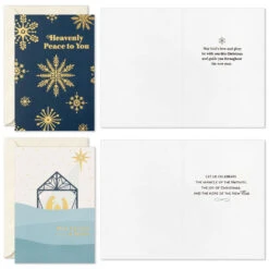 Hallmark Heavenly Blessings Boxed Christmas Cards Assortment, Pack Of 36 -Hallmark Gift Shop Heavenly Blessing Assorted Boxed Christmas Cards 5XPX2459 04