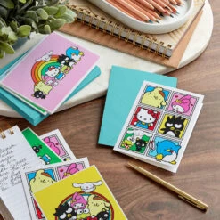 Hallmark Sanrio® Hello Kitty® Colorful Days Assorted Blank Notes, Pack Of 12 -Hallmark Gift Shop Hello Kitty Blank Cards Assortment 5STZ1267 05
