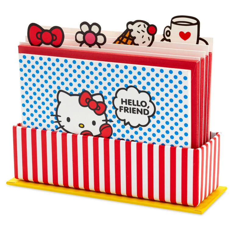 Hallmark Sanrio® Hello Kitty® Cheerful And Bright Assorted Blank Notes, Pack Of 24 3 Hallmark Sanrio® Hello Kitty® Cheerful And Bright Assorted Blank Notes, Pack Of 24