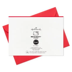 Hallmark Sanrio® Hello Kitty® Cheerful And Bright Assorted Blank Notes, Pack Of 24 12 Hallmark Sanrio® Hello Kitty® Cheerful And Bright Assorted Blank Notes, Pack Of 24 -Hallmark Gift Shop Hello Kitty Dots and Rainbow Blank Notes in Caddy 3CNT2121 05