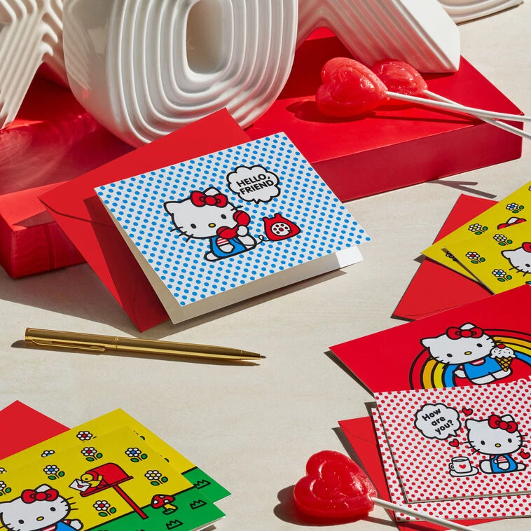 Hallmark Sanrio® Hello Kitty® Cheerful And Bright Assorted Blank Notes, Pack Of 24 8 Hallmark Sanrio® Hello Kitty® Cheerful And Bright Assorted Blank Notes, Pack Of 24 - Image 6