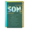 Hallmark A Son Teaches You So Much Birthday Card For Son -Hallmark Gift Shop Hiking Birthday Card for Son 699MAN4289 01