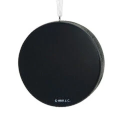 Hockey Puck Hallmark Ornament -Hallmark Gift Shop Hockey Puck Christmas Ornament 1HAJ2034 07