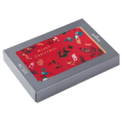 Hallmark Holiday Berries And Greenery Boxed Christmas Cards, Pack Of 16