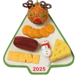Hallmark Season's Treatings 2025 Ornament -Hallmark Gift Shop Holiday Charcuterie Board Keepsake Ornament 5QXR8392 06