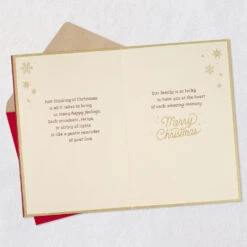 Hallmark You're At The Heart Of So Many Memories Christmas Card For Mom -Hallmark Gift Shop Holiday Icons With Tag Mom Christmas Card 759XZH1645 04