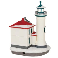 Hallmark Holiday Lighthouse 2023 Ornament With Light -Hallmark Gift Shop Holiday Lighthouse Keepsake Ornament 2799QXR8237 06