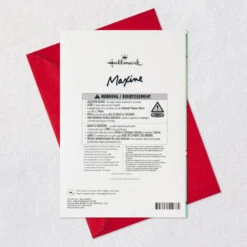 Hallmark Maxine™ As Merry As It Gets Funny Christmas Card With Sound And Light -Hallmark Gift Shop Holiday Scene Funny Maxine Christmas Card With Sound 899XOC1041 08