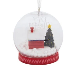 Cozy Holiday Wishes Snow Globe Hallmark Ornament -Hallmark Gift Shop Holiday Wishes Snow Globe Christmas Ornament 1HAJ2079 07