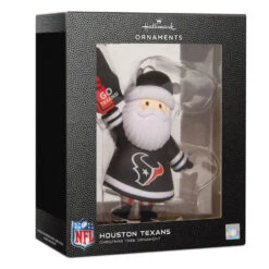NFL Houston Texans Santa Fan Hallmark Ornament -Hallmark Gift Shop Houston Texans Santa Fan Christmas Ornament 1OSL2585 08
