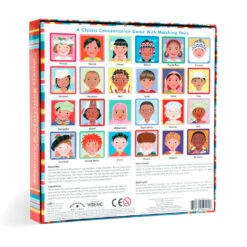 Eeboo I Never Forget A Face Memory & Matching Game -Hallmark Gift Shop I Never Forget a Face Memory Matching Game MGFAC3 03