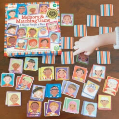 Eeboo I Never Forget A Face Memory & Matching Game -Hallmark Gift Shop I Never Forget a Face Memory Matching Game MGFAC3 04