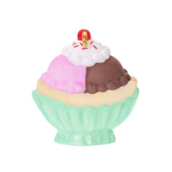 Hallmark Mini Two Scoops Of Fun Ornament, 0.75" -Hallmark Gift Shop Ice Cream Banana Split Keepsake Ornament 5QXM9465 07