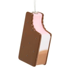 Ice Cream Sandwich Shatterproof Hallmark Ornament