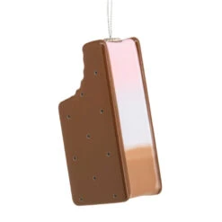 Ice Cream Sandwich Shatterproof Hallmark Ornament -Hallmark Gift Shop Ice Cream Sandwich Christmas Ornament 1HAJ2187 07