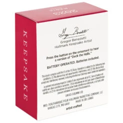 Hallmark Mini Festive Frozen Treats Ornament With Sound, 1.35" -Hallmark Gift Shop Ice Cream Truck Keepsake Ornament 1299QXM9199 05