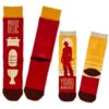 Hallmark Indiana Jones™ Adult And Child Relic And Archeologist Socks, Pack Of 2 -Hallmark Gift Shop Indiana Jones Adult and Child Sock Bundle 2Pack 1IDJ1002 01