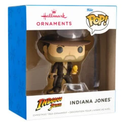 Indiana Jones™ Funko POP!® Hallmark Ornament -Hallmark Gift Shop Indiana Jones Funko POP Christmas Ornament 3HCM2310 04