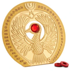 Hallmark Indiana Jones™ Headpiece Of The Staff Of Ra Perpetual Calendar -Hallmark Gift Shop Indiana Jones Staff of Ra Headpiece Perpetual Calendar 1IDJ1006 03
