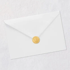 Hallmark Here's To All The Happiness Ahead For You Wedding Card -Hallmark Gift Shop Ivory Drape With Flowers Wedding Card 799W4051 09