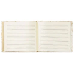 Hallmark Ivory And Gold Guest Book -Hallmark Gift Shop Ivory and Gold Guest Book 1EDY3149 04