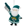 NFL Jacksonville Jaguars Santa Fan Hallmark Ornament -Hallmark Gift Shop Jacksonville Jaguars Santa Fan Christmas Ornament 1OSL2587 01