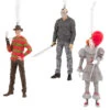 Hallmark Horror Movies Ornament Gift Set -Hallmark Gift Shop Jason Freddy Krueger Pennywise Scary Movie Ornaments HORROR24HOPS 01